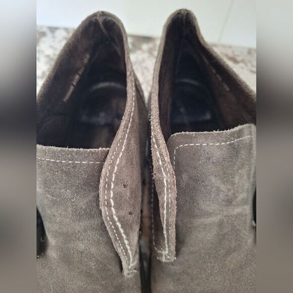 John Varvatos Gray Shuede boots shoes size 13 - Picture 6 of 12
